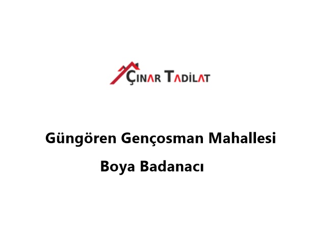 Güngören Gençosman Mahallesi Boya Badanacı